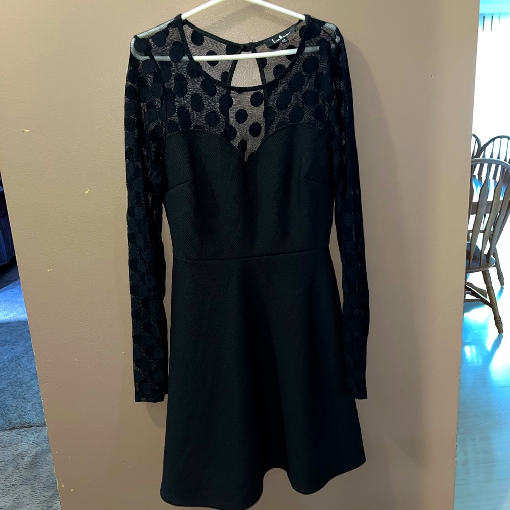 LULU’s women black dress size M